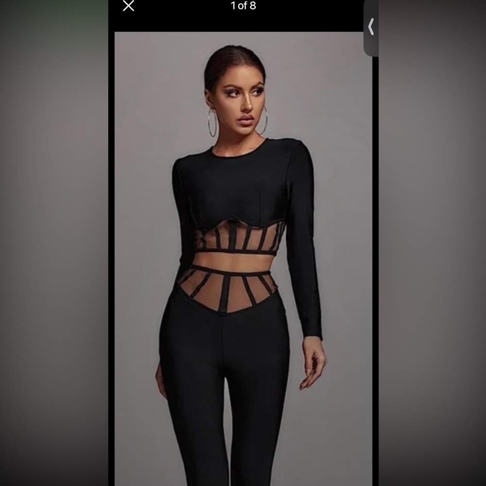 2peice Kim kardashion set